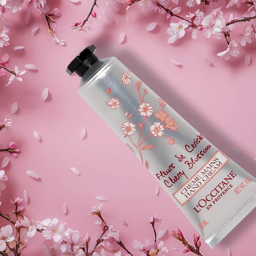 Cherry Blossom Hand Cream (Moisurize + Softening + Lightly Perfuming) 30ml