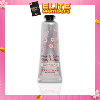 L'OCCITANE Cherry Blossom Hand Cream (Moisurize + Softening + Lightly Perfuming30ml