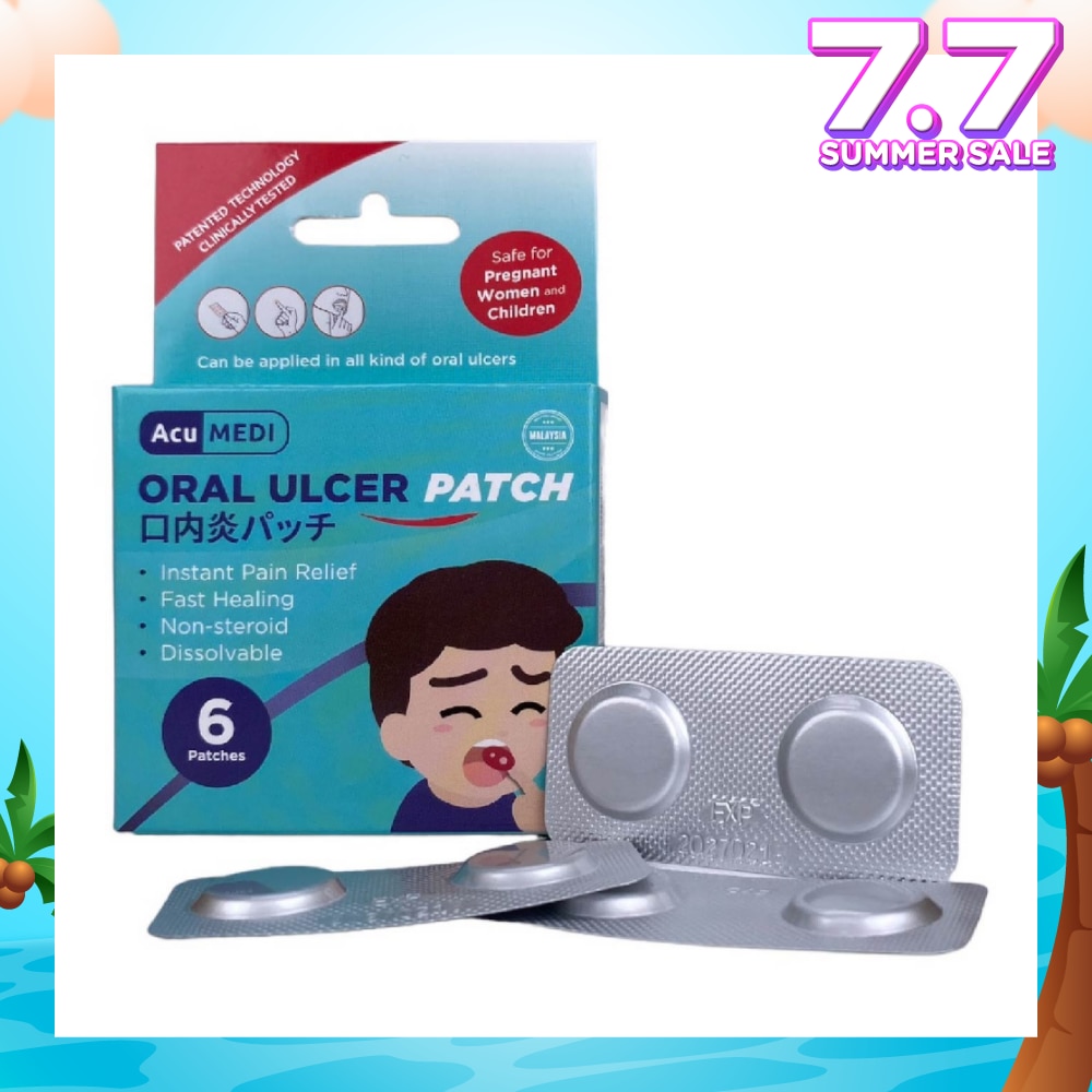 Oral Ulcer Patch (Safe For Pregnant Women & Children) 6s