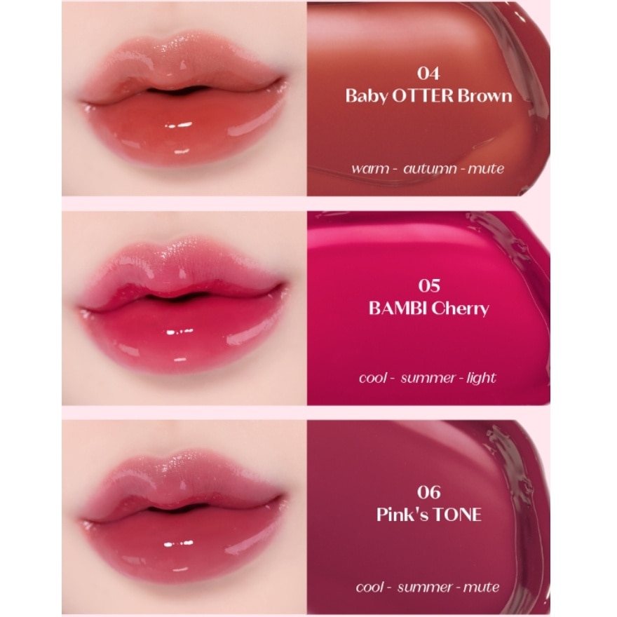 Over Glowy Tint 01 Black Cat Rose Jelly 1s