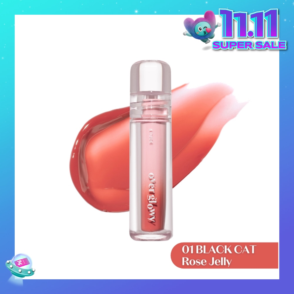 Over Glowy Tint 01 Black Cat Rose Jelly 1s