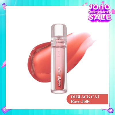ETUDE Over Glowy Tint 01 Black Cat Rose Jelly 1s