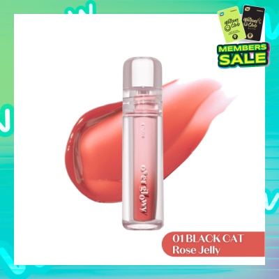 ETUDE Over Glowy Tint 01 Black Cat Rose Jelly 1s