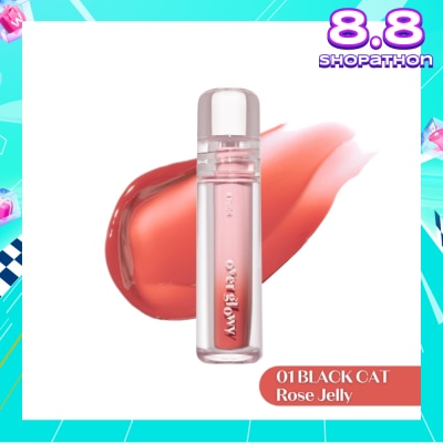 ETUDE Over Glowy Tint 01 Black Cat Rose Jelly 1s