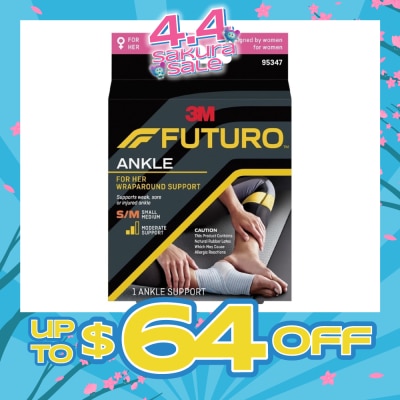 FUTURO™ - For Her Slim Silhouette Ankle Support Size S-M 1s