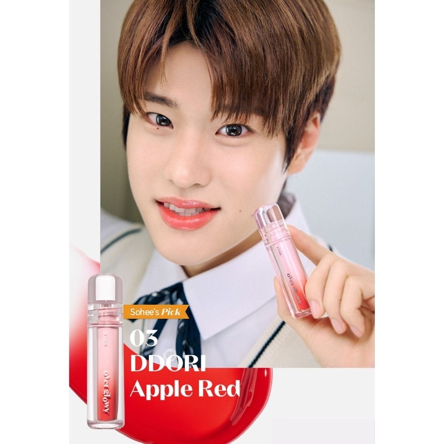 Over Glowy Tint 03 Ddori Apple Red 1s