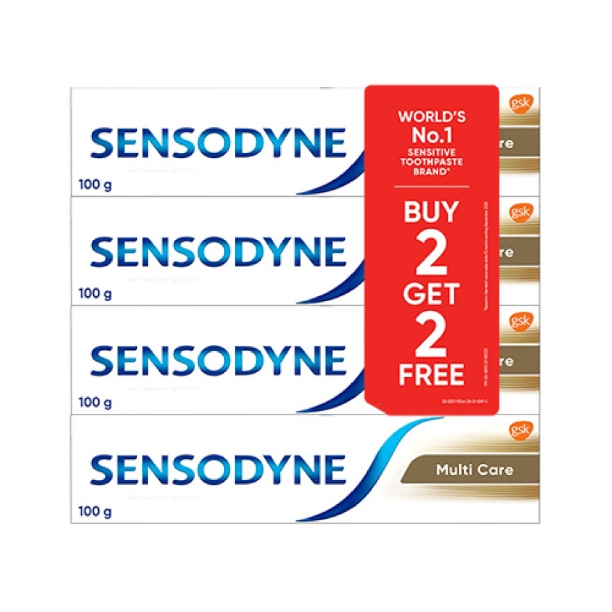 Daily Care Multi Care Toothpaste Buy 2 Free 2 Packset 4s