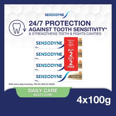 SENSODYNE Daily Care Multi Care Toothpaste Buy 2 Free 2 Packset 4s