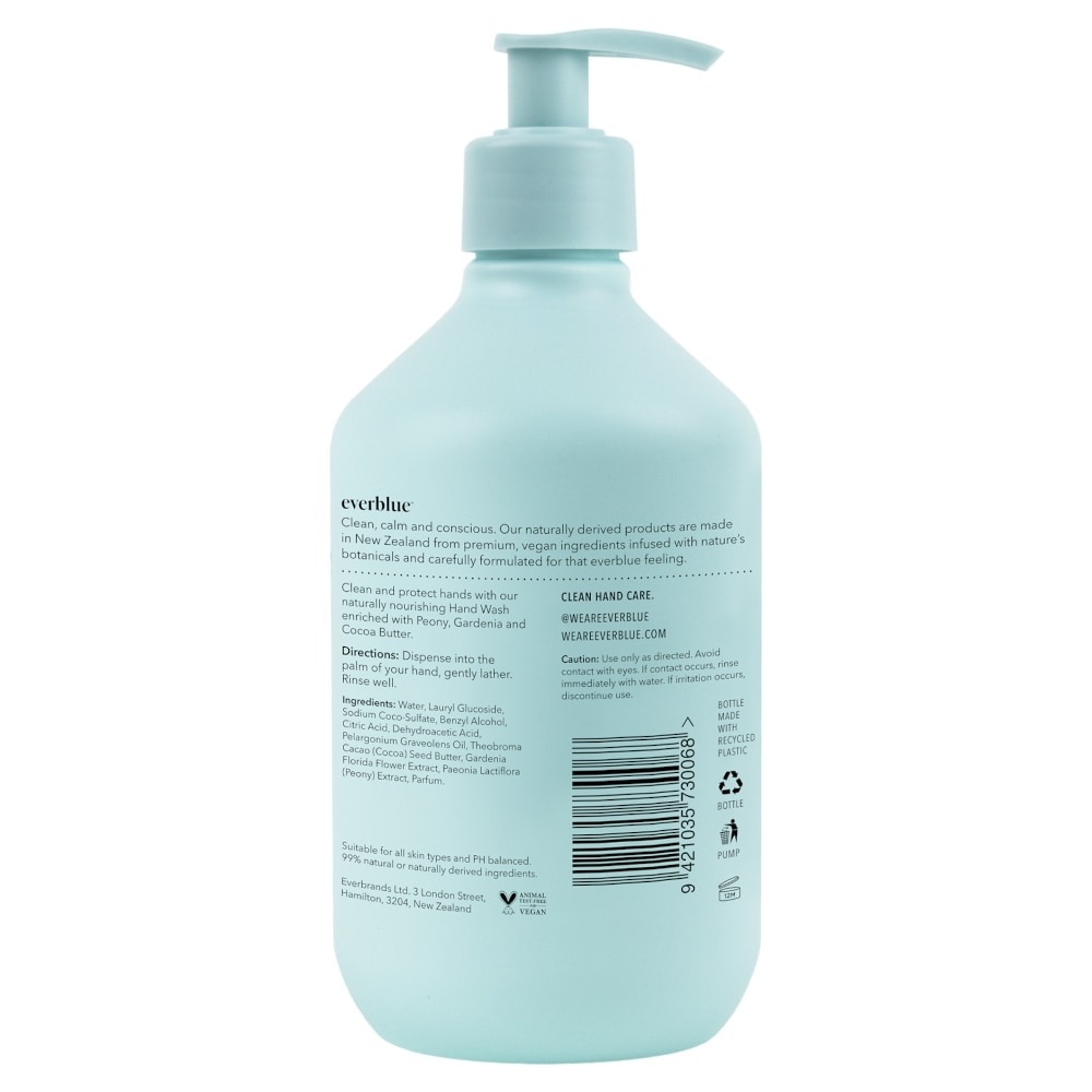 Empower Natural Soap Free Hand Wash (Peony, Gardenia & Cocoa Butter) 400ml