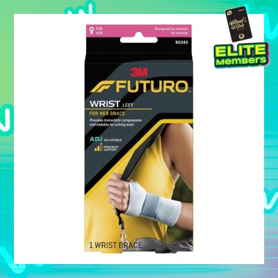 FUTURO™ For Her Slim Silhouette Wrist Support Adjustable (Left Hand) 1s