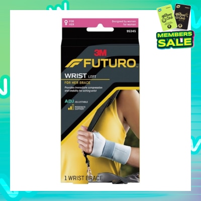 FUTURO™ For Her Slim Silhouette Wrist Support Adjustable (Left Hand) 1s