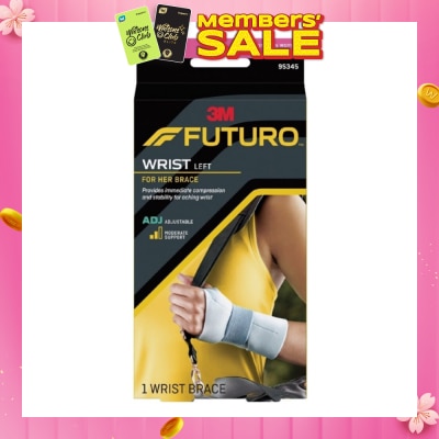 FUTURO™ For Her Slim Silhouette Wrist Support Adjustable (Left Hand) 1s