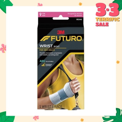 FUTURO™ For Her Slim Silhouette Wrist Support Adjustable (Right Hand) 1s