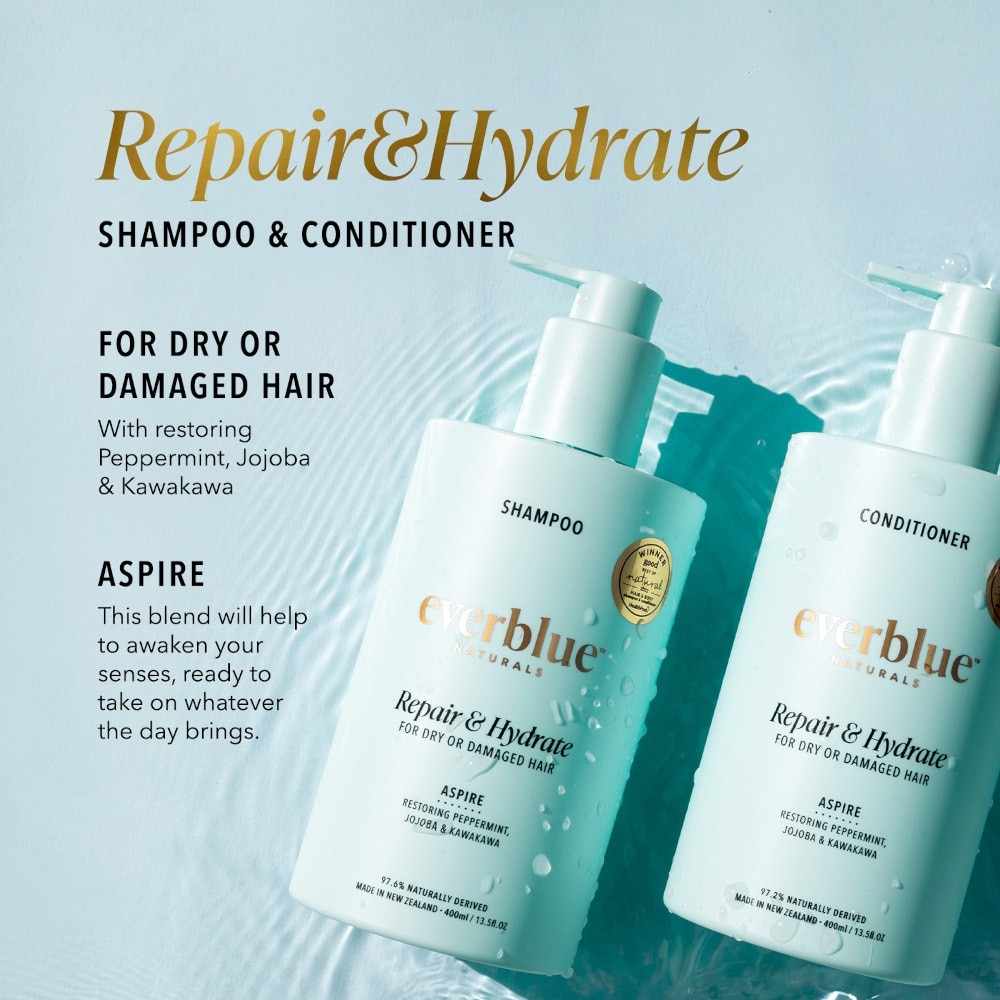 Repair & Hydrate For Dry / Damage Hair Aspire Shampoo 400ml