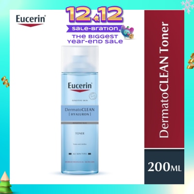 EUCERIN Dermatoclean Hyaluron Toner (Suitable for All Skin Types) 200ml