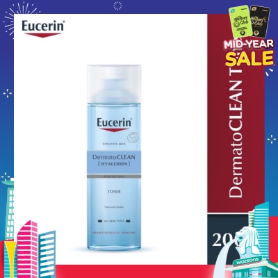 EUCERIN Dermatoclean Hyaluron Toner (Suitable for All Skin Types) 200ml
