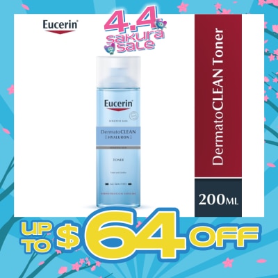 EUCERIN - Dermatoclean Hyaluron Toner (Suitable for All Skin Types) 200ml