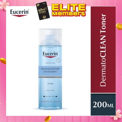 EUCERIN Dermatoclean Hyaluron Toner (Suitable for All Skin Types) 200ml