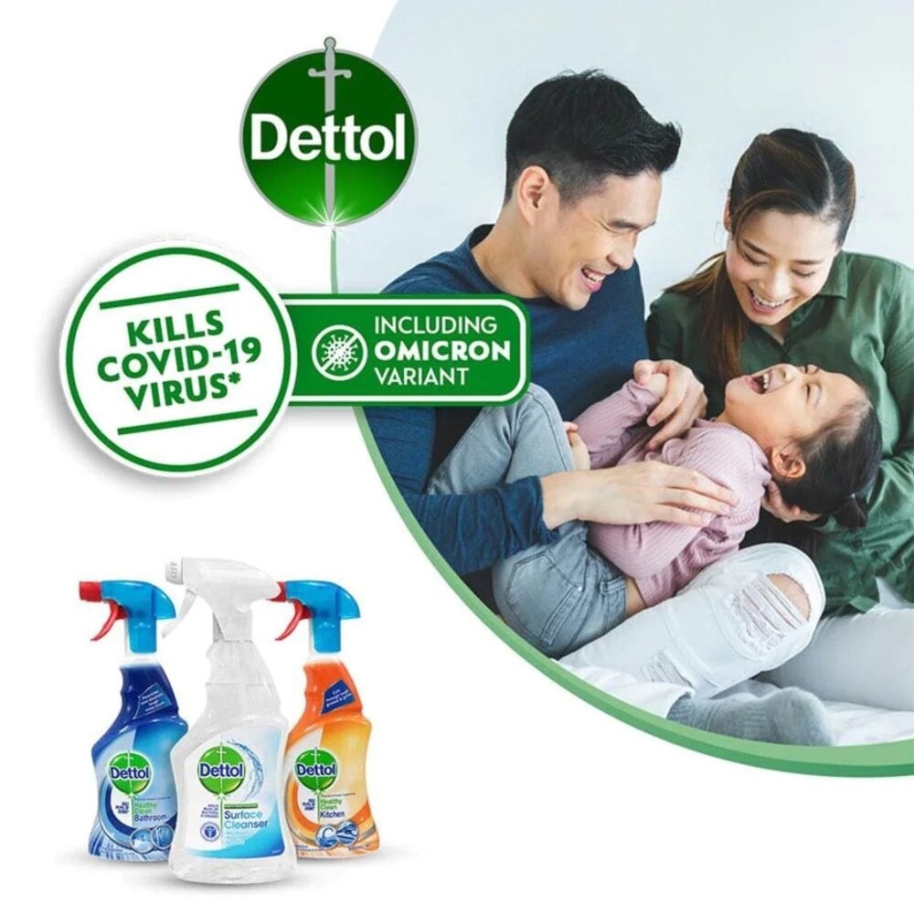 Surface Cleaner Trigger Spray (Kills 99.9% Germs) 500ml