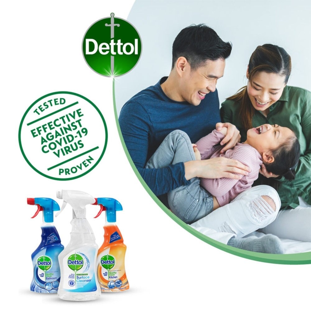 Bathroom Cleaner Trigger Spray (Kills 99.9% Germs) 500ml