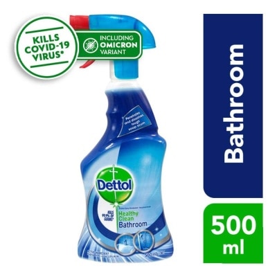 DETTOL Bathroom Cleaner Trigger Spray (Kills 99.9% Germs) 500ml