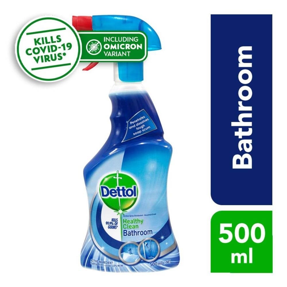 Bathroom Cleaner Trigger Spray (Kills 99.9% Germs) 500ml