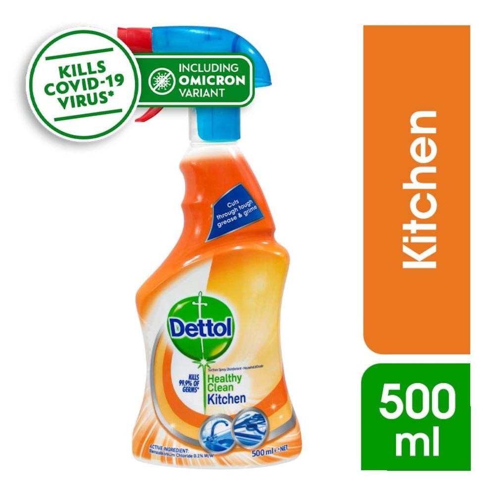 Kitchen Cleaner Trigger Spray (Kills 99.9% Germs) 500ml