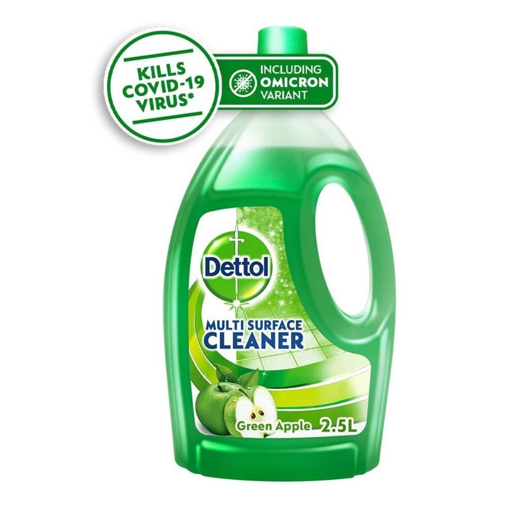 DETTOL 4-in-1 Disinfectant Multi Surface Cleaner Green Apple