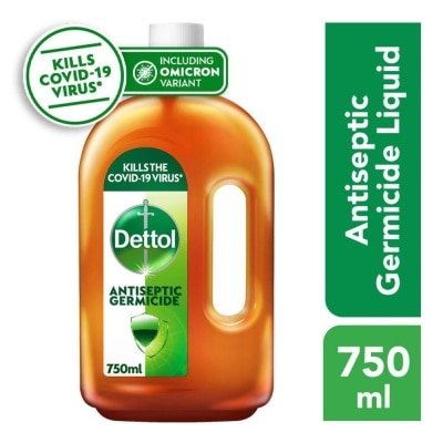 DETTOL Antiseptic Germicide Liquid (Kills 99.9% Germs) 750ml