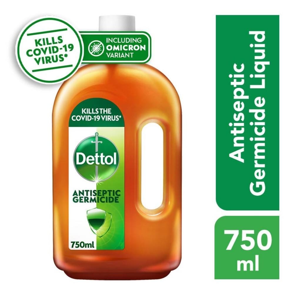 Antiseptic Germicide Liquid (Kills 99.9% Germs) 750ml