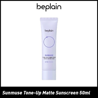 BEPLAIN Sunmuse Tone Up & Correcting Matte Sunscreen SPF50+ PA++++ 50ml