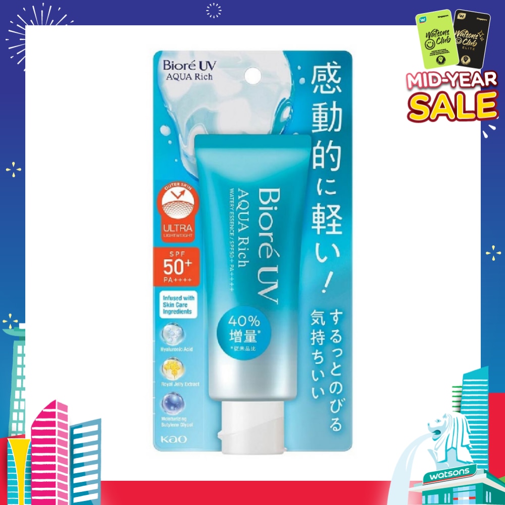 UV Aqua Rich Watery Essence SPF50+ PA++++ Sunscreen (Micro Defense UV Protection + Suitable for Face & Body) 70g
