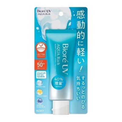 BIORE UV Aqua Rich Watery Essence SPF50+ PA++++ Sunscreen (Micro Defense UV Protection + Suitable for Face & Body) 70g