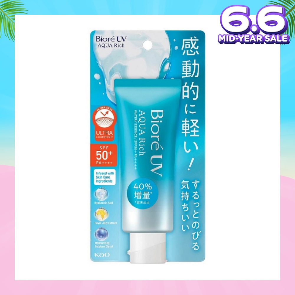UV Aqua Rich Watery Essence SPF50+ PA++++ Sunscreen (Micro Defense UV Protection + Suitable for Face & Body) 70g