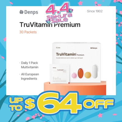 DENPS - TruVitamin Premium (Daily Pack of Multivitamin) 30s