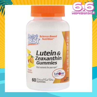 DOCTOR'S BEST Lutein Zeaxanthin 10mg Gummies 60s (Expiry: Mar`2026)