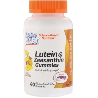 DOCTOR'S BEST Lutein Zeaxanthin 10mg Gummies (60 gummies)