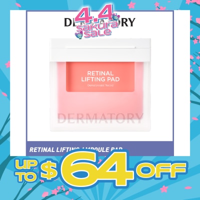 DERMATORY - Retinal Lifting Ampoule Pad (Concerns Of Large Pores & Skin Textures Firmness) 80s