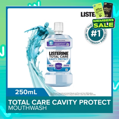 LISTERINE Listerine Total Care Cavity Protect Mild Mouthwash 250ml