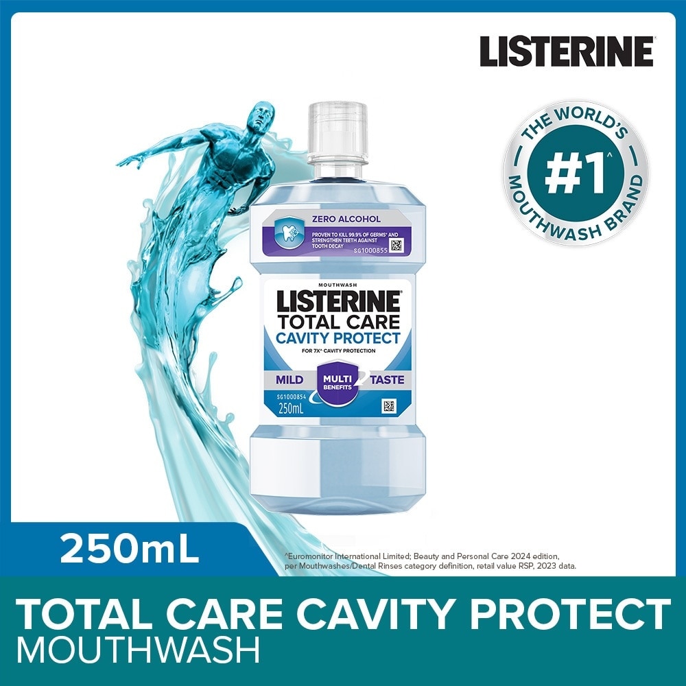 Total Care Cavity Protect Mild Mouthwash (Alcohol-Free) 250ml