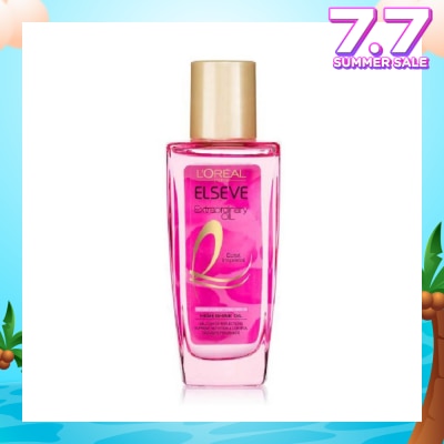 L'OREAL PARIS ELSEVE Extraordinary Oil Pink Brilliance Hair Oil (Eclat Imperial High Shine) 30ml