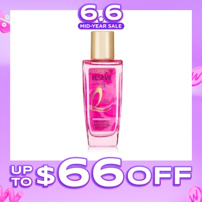 L'OREAL PARIS ELSEVE - Extraordinary Oil Pink Brilliance Hair Oil (Eclat Imperial High Shine) 30ml