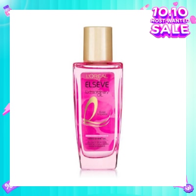 L'OREAL PARIS ELSEVE Extraordinary Oil Pink Brilliance Hair Oil (Eclat Imperial High Shine) 30ml