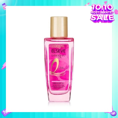 L'OREAL PARIS ELSEVE Extraordinary Oil Pink Brilliance Hair Oil (Eclat Imperial High Shine) 30ml