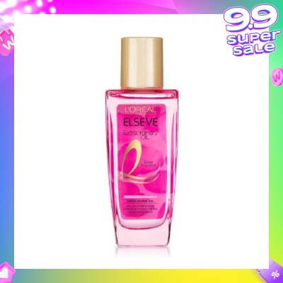 L'OREAL PARIS ELSEVE Extraordinary Oil Pink Brilliance Hair Oil (Eclat Imperial High Shine) 30ml
