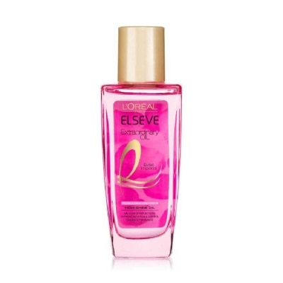 L'OREAL PARIS ELSEVE Extraordinary Oil Pink Brilliance Hair Oil (Eclat Imperial High Shine) 30ml