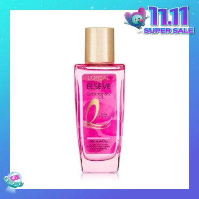 L'OREAL PARIS ELSEVE Extraordinary Oil Pink Brilliance Hair Oil (Eclat Imperial High Shine) 30ml