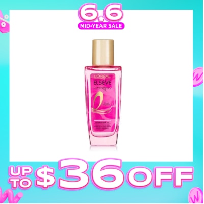 L'OREAL PARIS ELSEVE - Extraordinary Oil Pink Brilliance Hair Oil (Eclat Imperial High Shine) 30ml