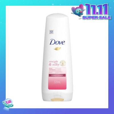 DOVE Dove Straight & Silky Conditioner 330ml
