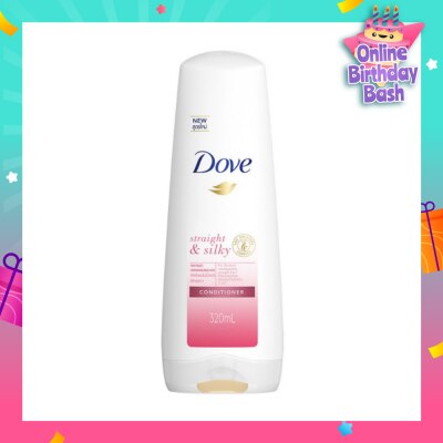 DOVE Dove Straight & Silky Conditioner 330ml